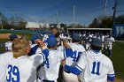 Baseball vs MIT  Wheaton College Baseball vs MIT in the  NEWMAC Championship game. - (Photo by Keith Nordstrom) : Wheaton, baseball, NEWMAC